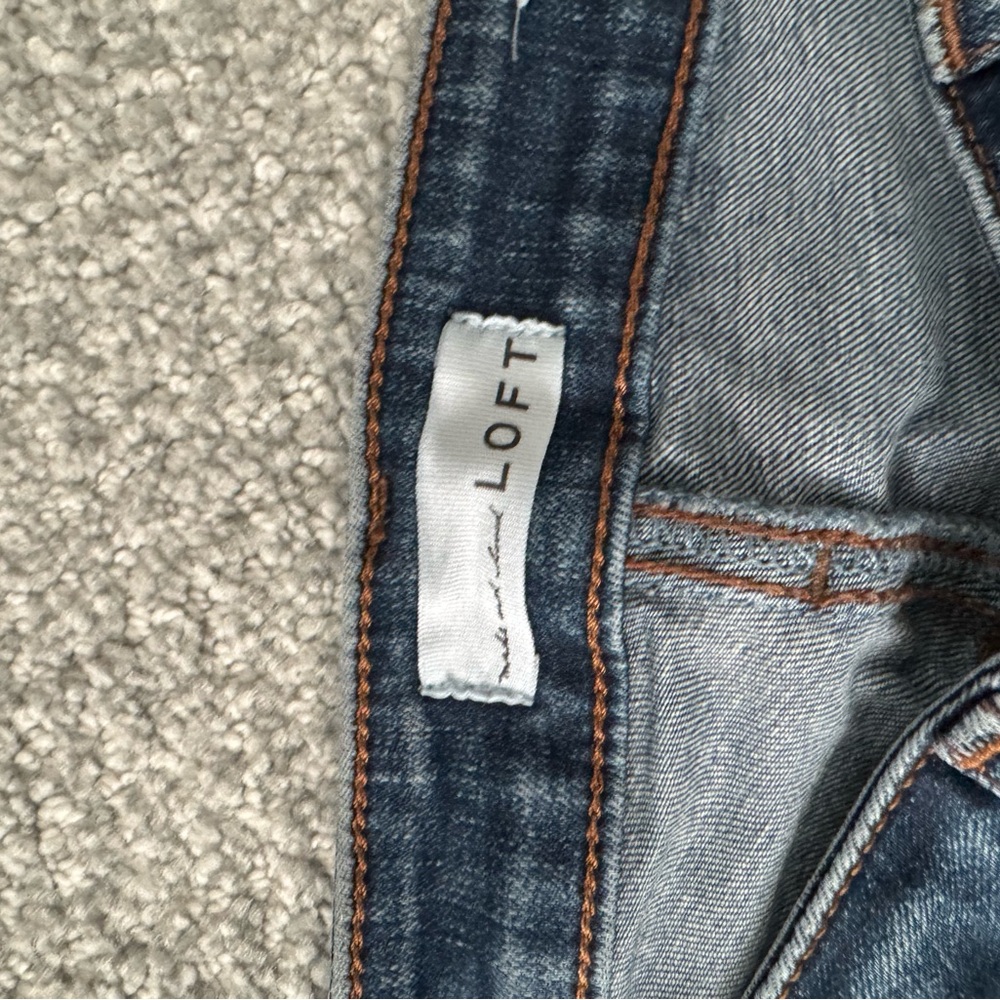 LOFT Dark Blue Denim Pants